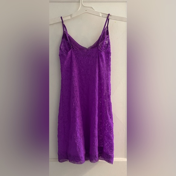 Victoria’s Secret Vintage Lace Sheer Mini Dress Size Small - Picture 2 of 6